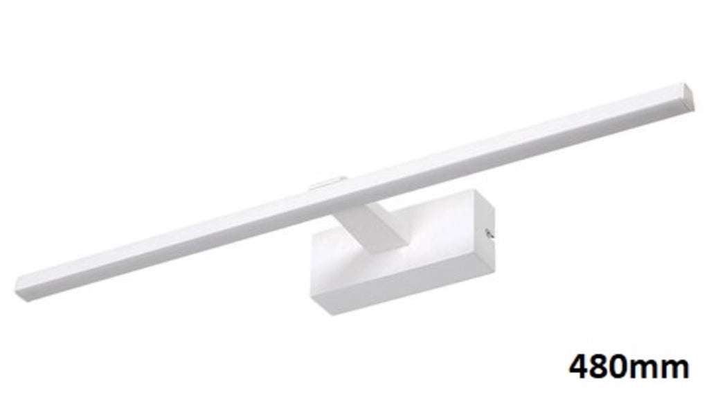 Applique bagno specchio LED 8W bianco opaco Albina Rabalux