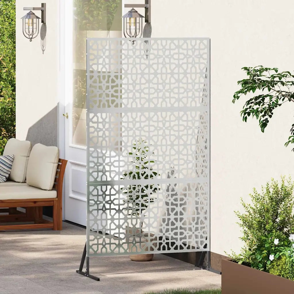 Schermo per Privacy Grigio 100 x 50 x 180 cm Acciaio CFW9533942