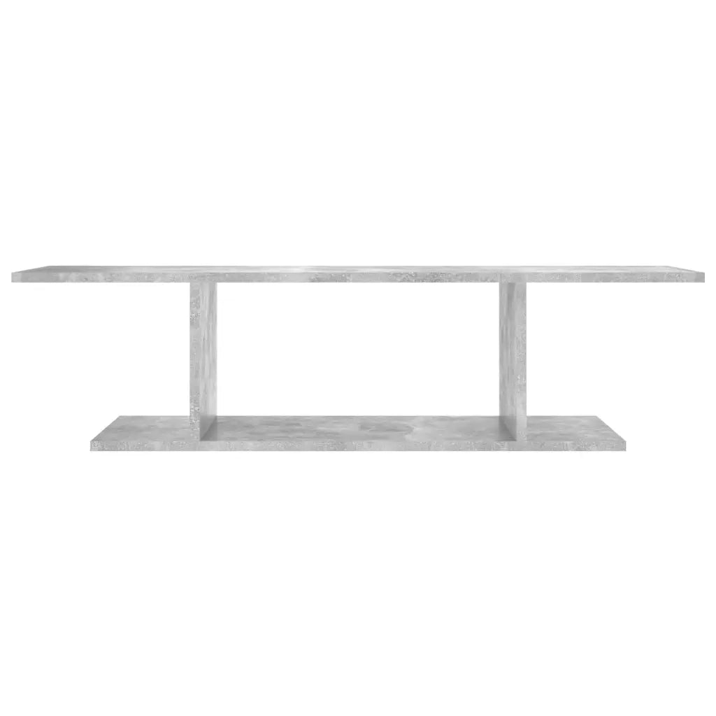 Mobile Porta TV a Parete Grigio Cemento 103x30x26,5 cm 806984