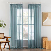 Gordini pronti all'uso con ganci - Tende da appendere subito - Tende intermedie - Tende oscuranti - Camera da soggiorno - Camera da letto - Decorazione per finestre - Casa - Arredamento interno