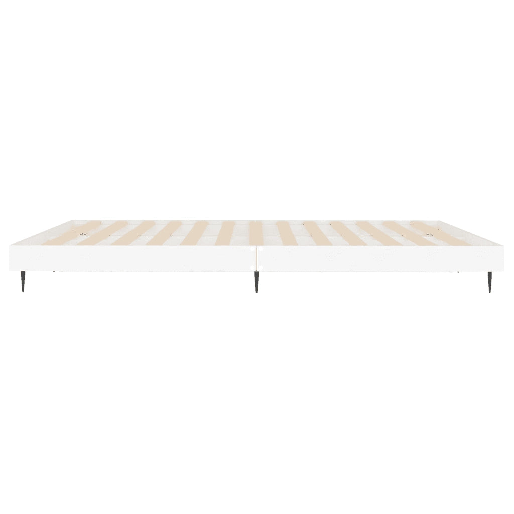 Giroletto-Struttura Letto Bianco 120x200 cm in Legno Multistrato 259388