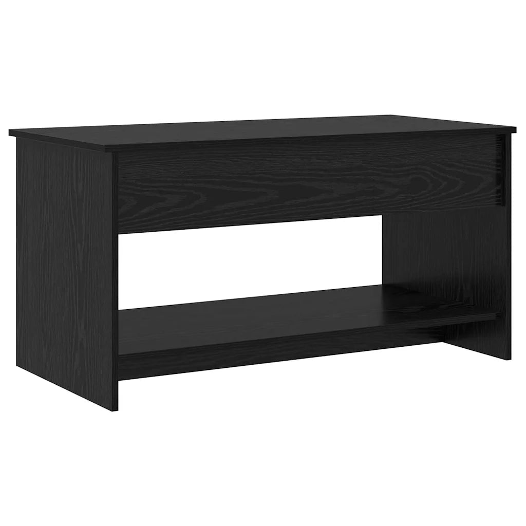 Tavolino da salotto Rovere Nero 80 x 50,5 x 41,5 cm 879452