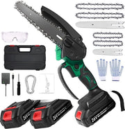 Mini Zaag a Catenella Elettrica - Mini Zaag a Catenella con Batteria - Snoeifila Elettrica - Snoeifila con Batteria - Zaag a Catenella con Batteria