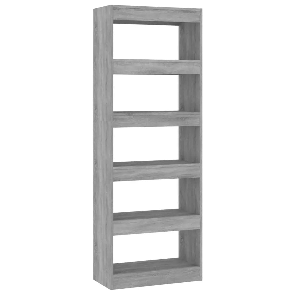 Libreria/Divisorio Grigio Cemento 60x30x166 cm in Truciolato 811677