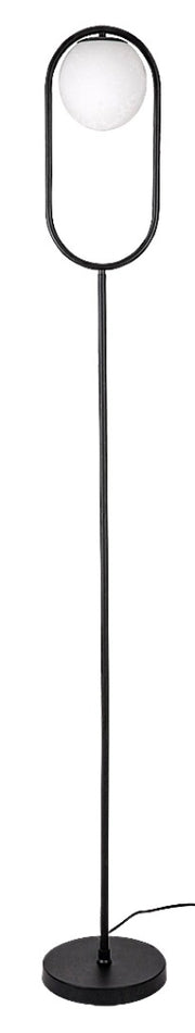 Lampada da terra Ghita nero/bianco E27 20W Rabalux