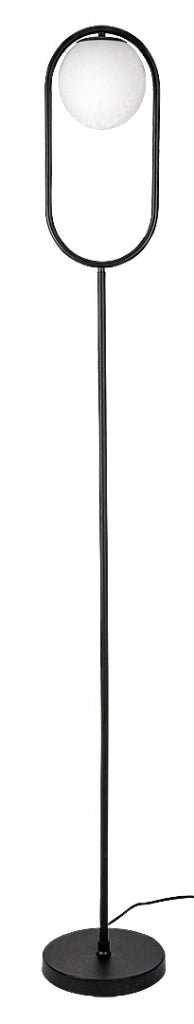 Lampada da terra Ghita nero/bianco E27 20W Rabalux