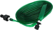 Slang Flexibile per Giardino - Aspiratore - Rilevamento di Leccature - Verde - 15 metri - Modello per Giardinieri - Verde