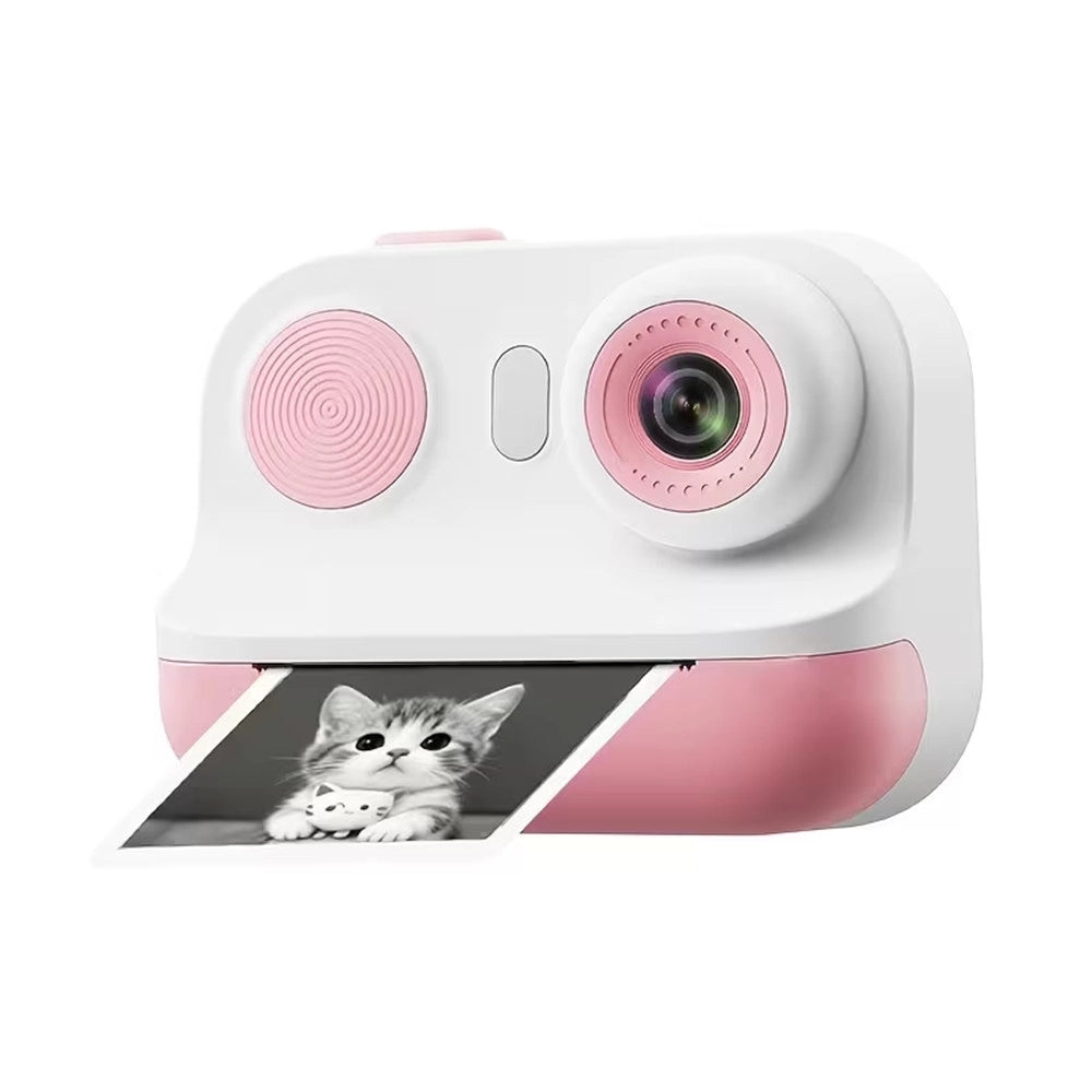 Trade Shop - Fotocamera Portatile A Stampa Istantanea Per Bambini Con Schermo Led Zoom Digitale 6x -