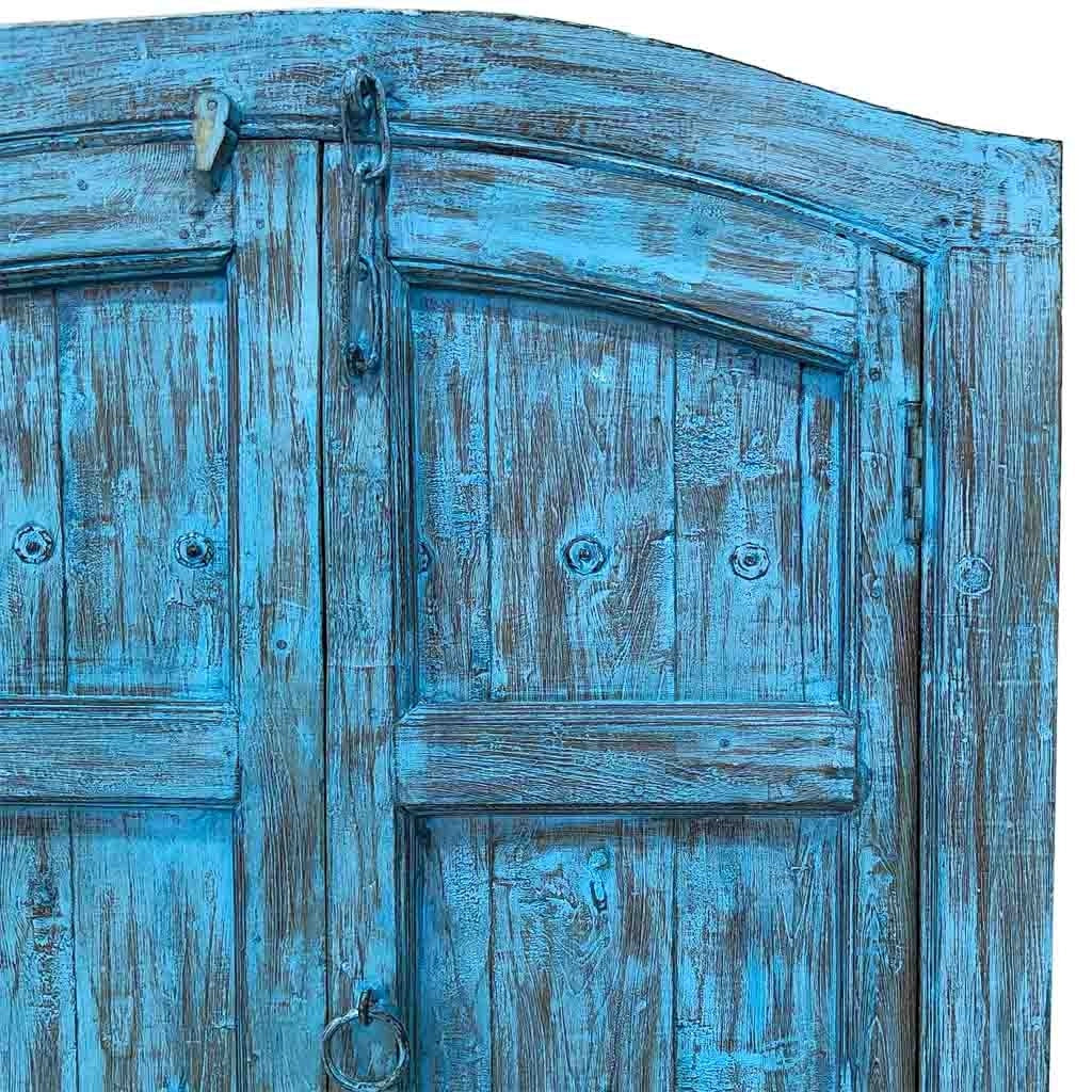 Armadio in legno fatto a mano 90-100x37x170-195h cm