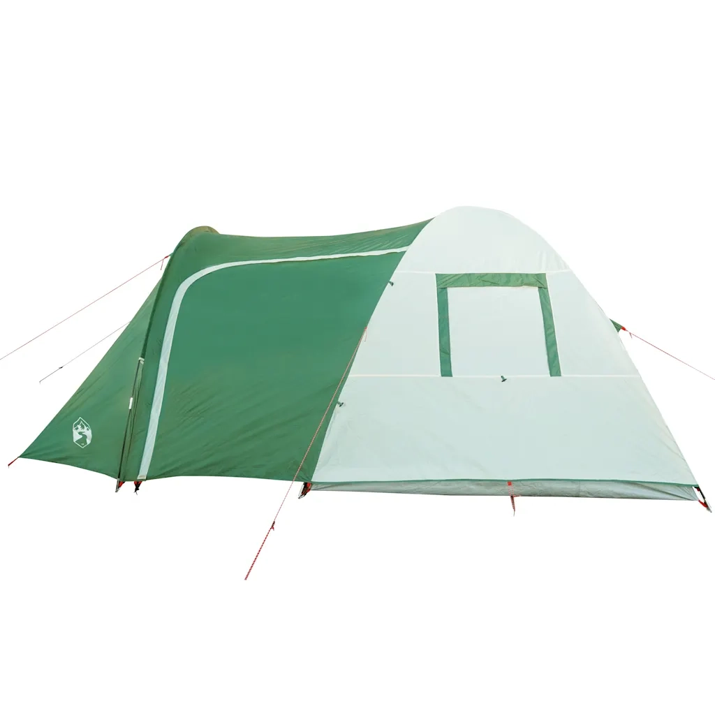 Tenda da Campeggio a Cupola per 6 Persone Verde Impermeabile 94353