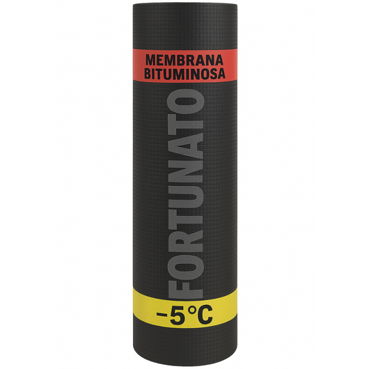 Membrana bituminosa impermeabilizzazione casasciutta (-5°c) cannello rotolo 1 x 10 m *** formato 4 kg/mq, confezione 1