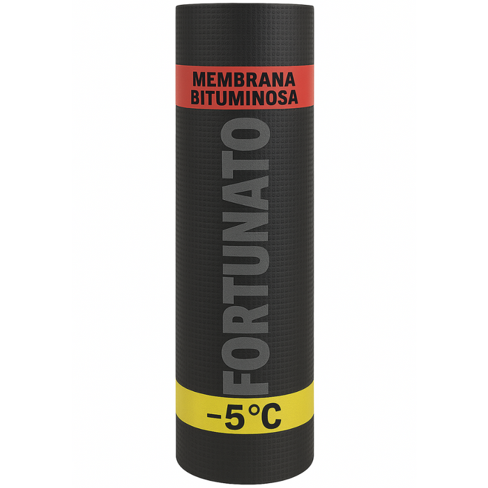 Membrana bituminosa impermeabilizzazione casasciutta (-5°c) cannello rotolo 1 x 10 m *** formato 4 kg/mq, confezione 1