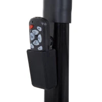 Tapis Roulant Elettrico Pieghevole Salvaspazio con Telecomando e Chiave di Sicurezza, 1-6 km/h, Potenza 0.5HP, 105x56x108.5cm