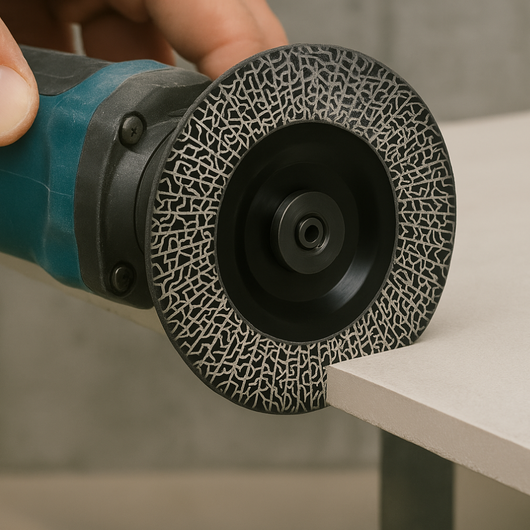 Disco diamantato lamellare diametro 115mm sgrossatura bordi piastrelle raimondi *** formato grana 120gr., confezione 1