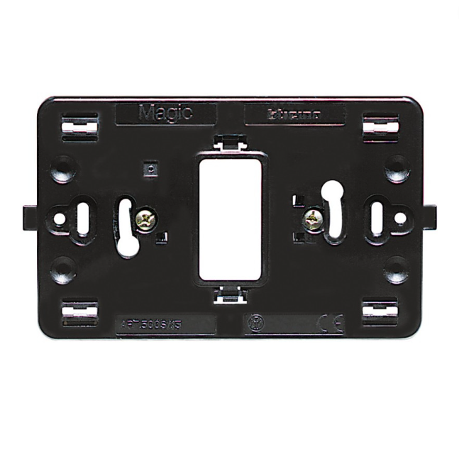 Supporto scatola rettangolare 1 modulo serie bticino magic 500s/13