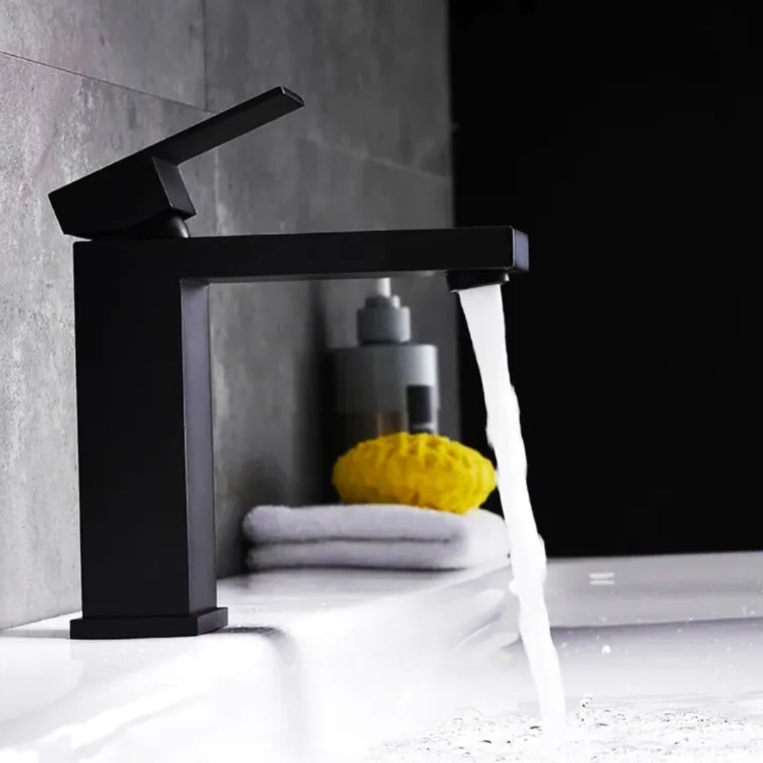 Ogomondo miscelatore rubinetto per lavabo purple colore nero black bagno casa *** confezione 1