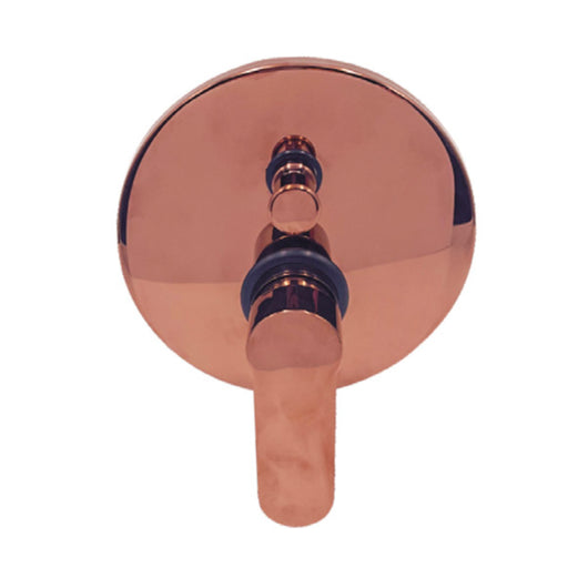 Miscelatore doccia parete oceania ad incasso con deviatore ottone oro rosa *** confezione 1