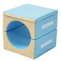 Blocchi di costruzioni in schiuma 6-in-1, Gioco creativo, Materiale PU resistente，Giallo