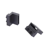 Kit Binario per Porta Scorrevole Singola Stile Rustico in Acciaio al Carbonio, Marrone