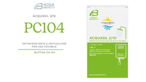 Acquasil 2/15® Liquido in sacca da 1000 gr per pompe dosatrici PC104 Acquabrevetti