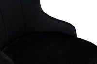 Sedia Kelebek Nera Set 2Pz cm 52X60X95