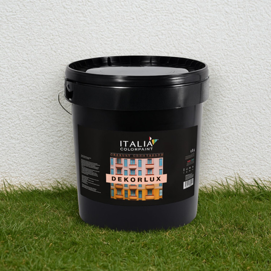 Dekorlux bucciato plastico lucido rivestimento decorativo superbianco *** formato 14 lt, confezione 1