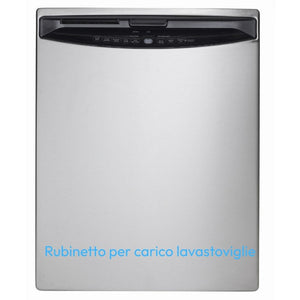 Rubinetto arredo attacco lavatrice lavastoviglie 1/2 x 3/4 cromato