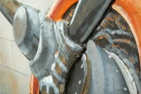 Dipinto Su Tela Aviator Cm 120X3.7X80