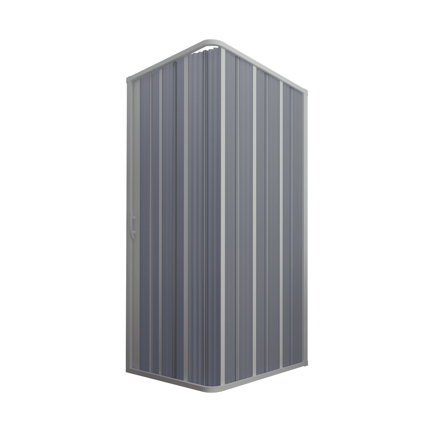 Box Doccia in PVC 90x90CM H185 a soffietto con Apertura Laterale colore Bianco mod. Flex