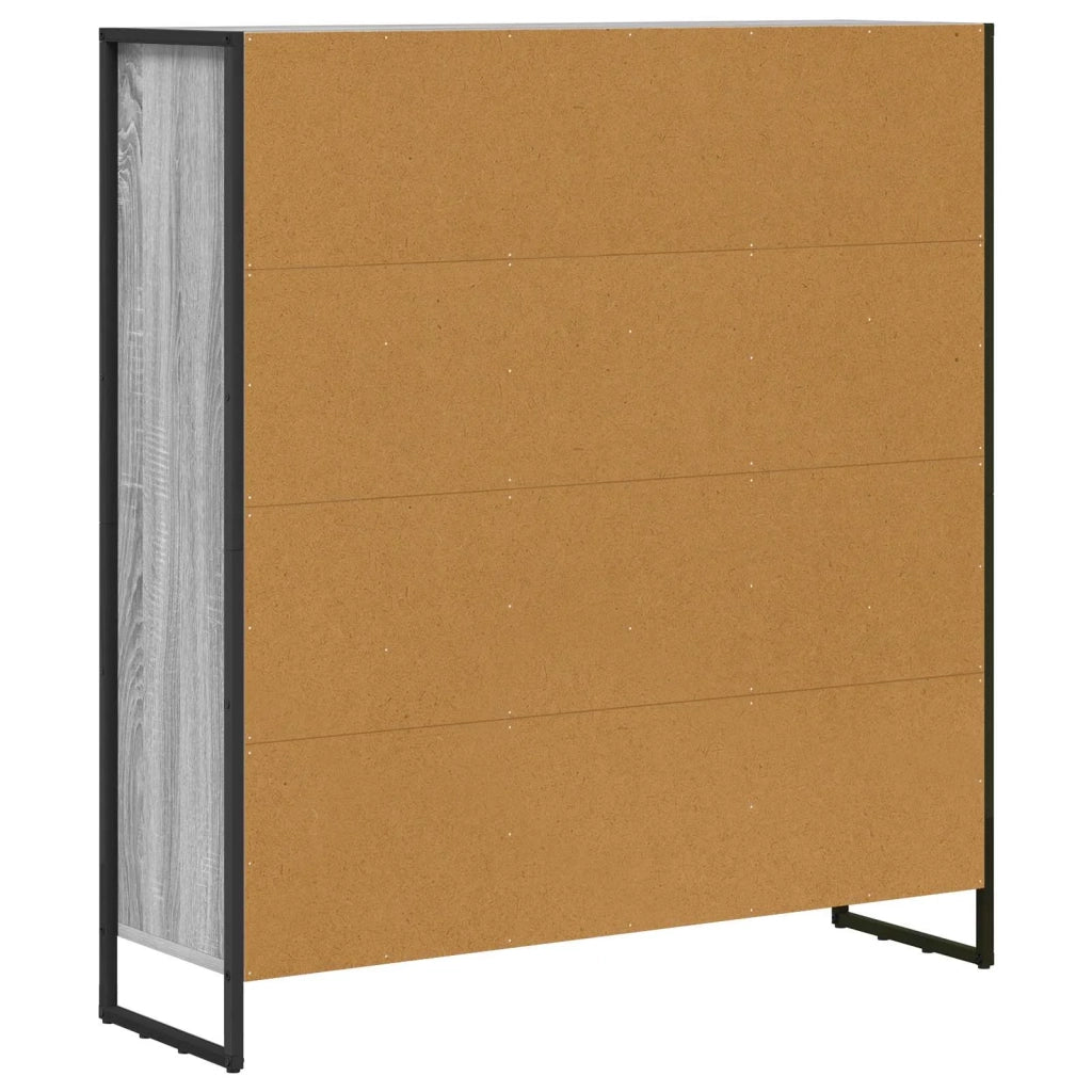 Armadio per Libri 2 pcs Grigio Sonoma 99,5 x 30 x 108 cm 3403025