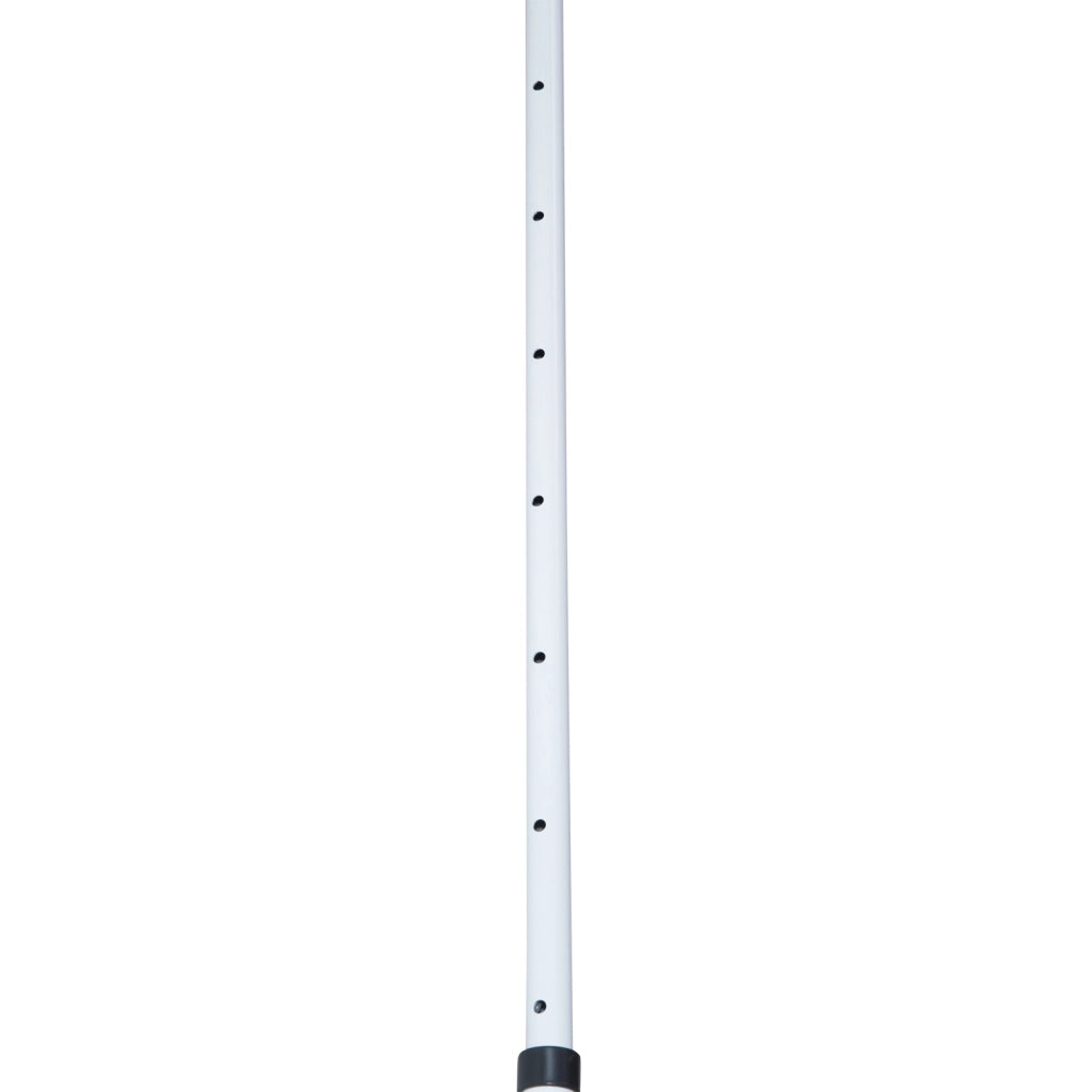Tenda a braccio pieghevole con morsa per altezza regolabile 200x150cm blu/bianco realizzata in alluminio per terrazza e balcone