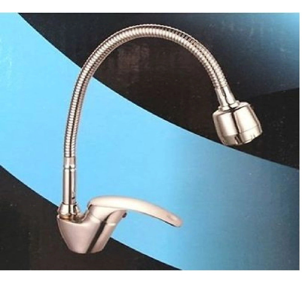 Trade Shop - Rubinetto Miscelatore Flessibile Casa Lavandino Cucina Kit Montaggio Jh8095w -