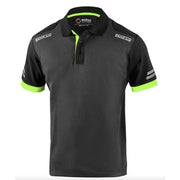 SPARCO POLO TOLEDO GREY GREEN TG M
