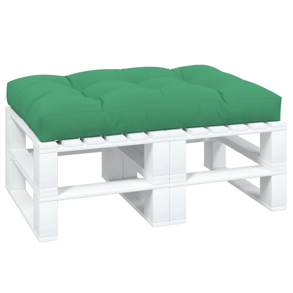 Cuscino per Pallet Verde 120x80x12 cm in Tessuto 314417