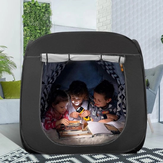 Tenda per bambini - tenda per campagna estiva, tenda sensoriale per esigenze pedagogiche speciali, tenda per autismo, con valigetta