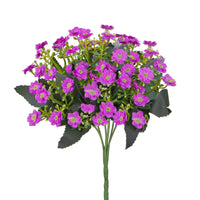 Set 5 Bouquet Artificiali di Mini Calanchoe H 30 cm