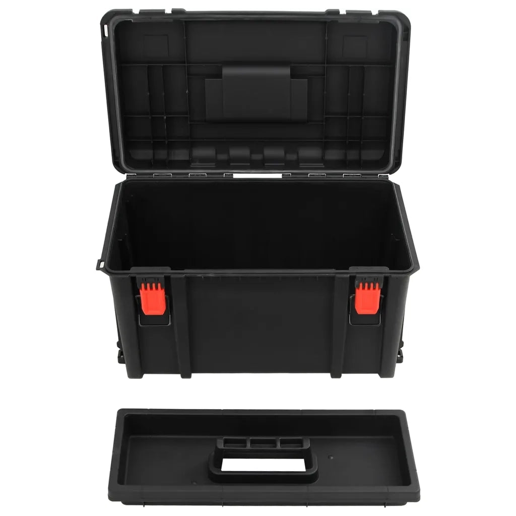 Valigetta da Volo Portatile Nera 57x35x32,5 cm in PP 4007259