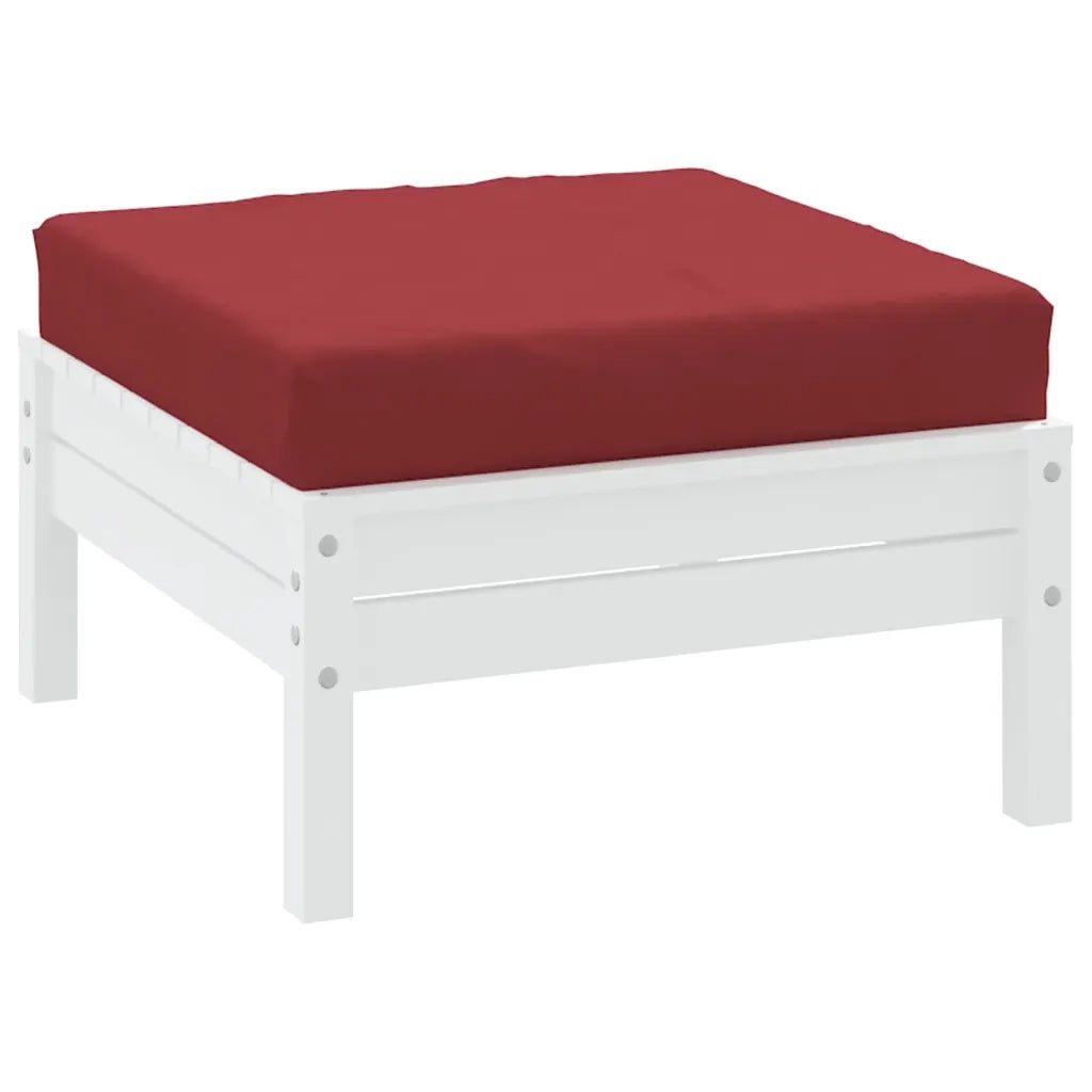 Cuscino per Pallet Rosso Vino in Tessuto Oxford 315085