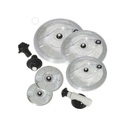 Trade Shop - Set 5 Copri Pentola Per Sottovuoto Sotto Vuoto Coperchio Pentole O Contenitori -