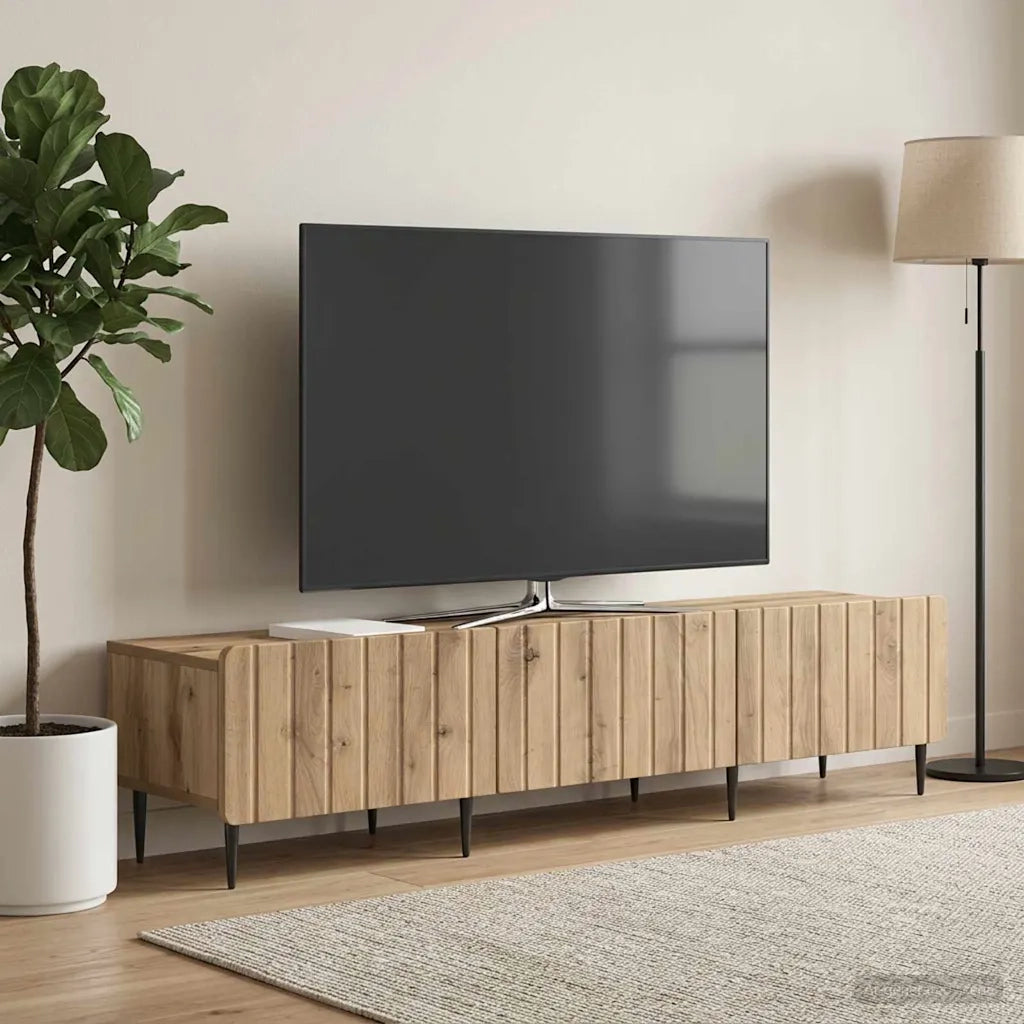 Mobile TV con cassetto Rovere Artigianale 147 x 34,5 x 32 cm 894484