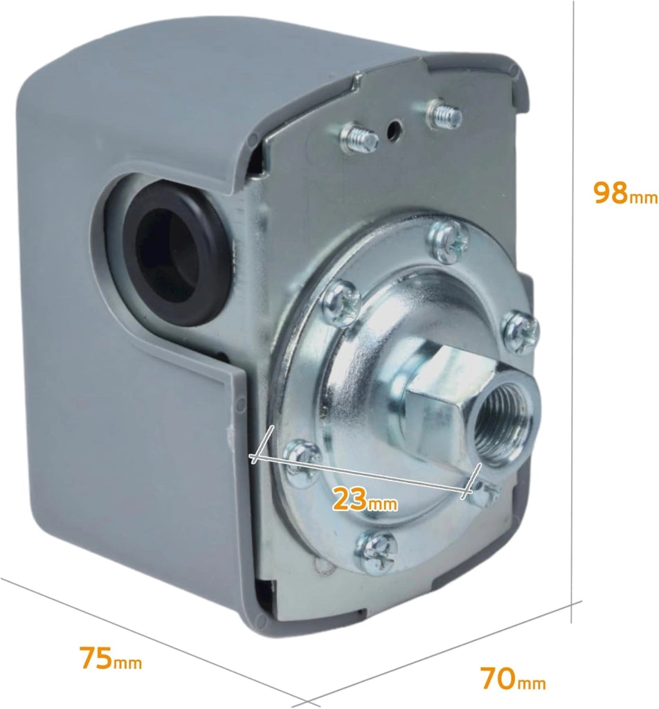 Pressostato GTC SK-2 230V monofase per pompa autoclave elettropompa domestica