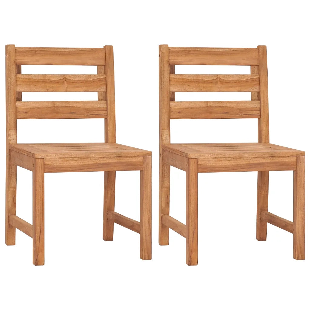 Set da Pranzo per Giardino 4 pz in Legno Massello di Teak 3157194