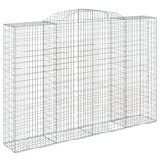 Cesto Gabbione ad Arco 300x50x200/220 cm Ferro Zincato