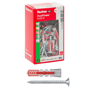 Tassello con Vite Duopower 6S Fischer Ø 6 x 30 mm Vite 4,5 x 40 mm
