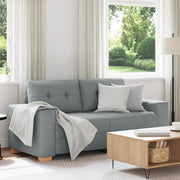 Divano Divanetto-Sofa Grigio Chiaro 140 cm in Tessuto