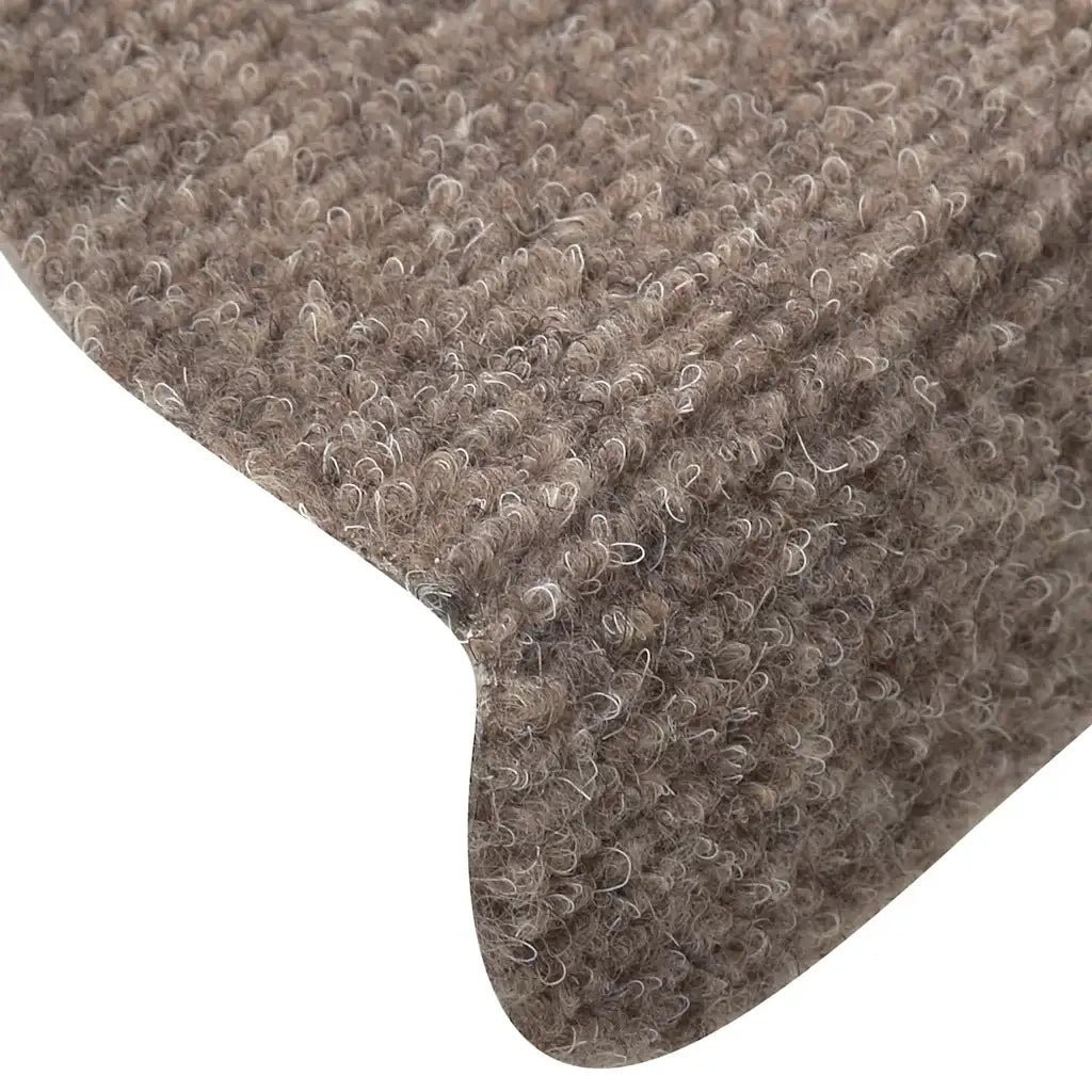 Tappetini Autoadesivi per Scale 30 pz Crema 56x17x3 cm
