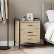Armadio da Notte Rovere Sonoma 48 x 36,5 x 60 cm 8013532