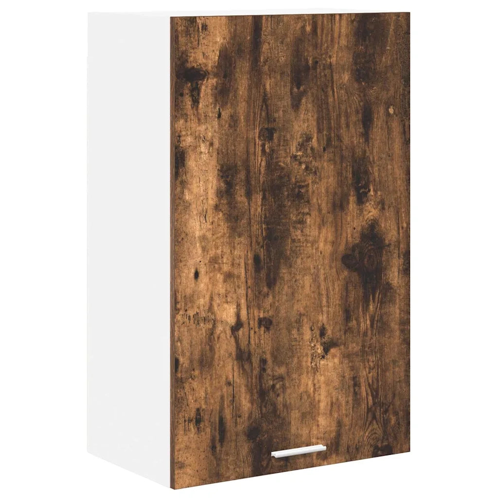Armadio pensile Rovere Affumicato e Bianco 50 x 31 x 80 cm 884270