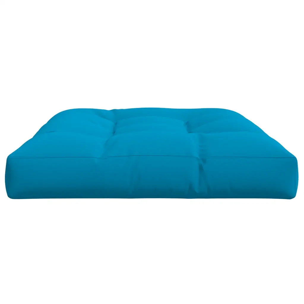 Cuscino per Pallet Blu 120x80x12 cm in Tessuto 360517
