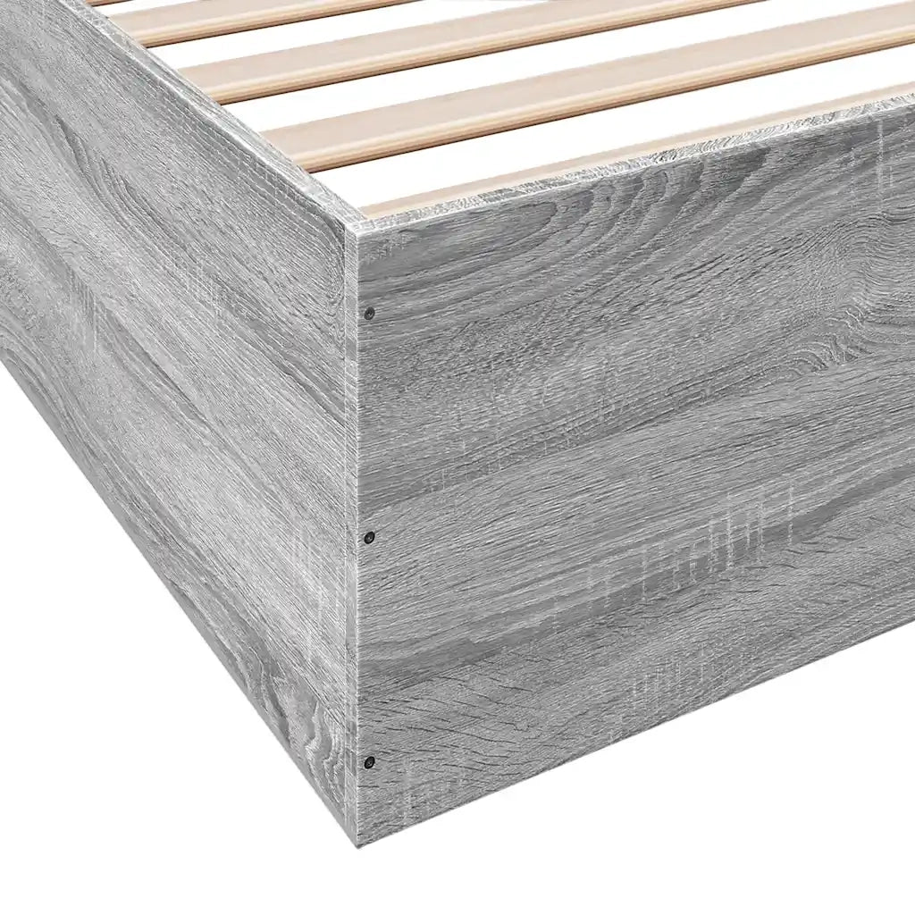 Giroletto Grigio Sonoma 200x200 cm in Legno Multistrato 3280991